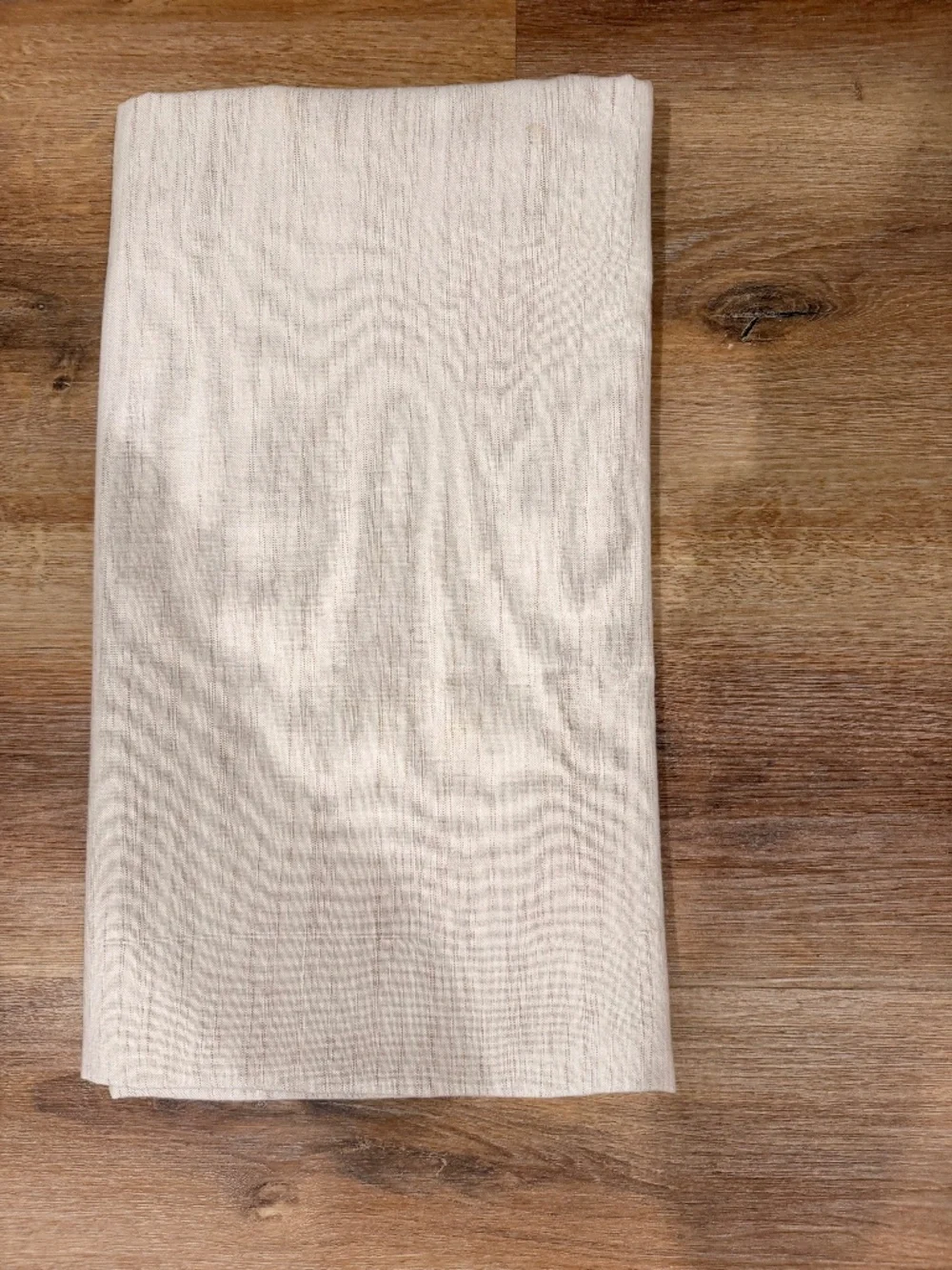 Rachel Zoe Linen Blend Rectangular Oblong Tablecloth Neutral